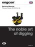 Service Manual. Tiltrotator/Rotator EC/ECR The noble art of digging. Version 1.0