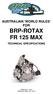 AUSTRALIAN WORLD RULES FOR BRP-ROTAX FR 125 MAX TECHNICAL SPECIFICATIONS