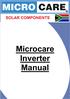 Microcare Inverter Manual