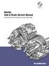 Meritor Axle & Brake Service Manual. LM and LMC Series Axles including Disc and Drum Brake variants