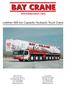 Liebherr 600 ton Capacity Hydraulic Truck Crane