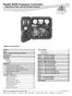Model 4000 Pressure Controller Operation, Parts, and Instruction Manual