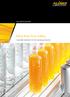 More than food safety. Speciality lubricants for the beverage industry