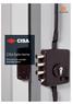 CISA Safe Home. Rim locks for wooden and steel doors