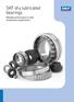SKF dry lubricated bearings. Reliable performance in high temperature applications