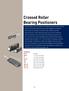 Crossed Roller Bearing Positioners