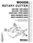 OPERATOR'S MANUAL ROTARY CUTTER MAN0571 DS1260 / DS1260Q DS1440 / DS1440Q DSO1260 / DSO1260Q MDS1260/MDS1260Q MDS1440/MDS1440Q