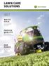 LAWN CARE SOLUTIONS WHITE GOLD PROVEN QUALITY OUR RANGE. See what role John Deere plays in the worldwide cotton harvest