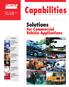 Capabilities. Solutions. for Commercial Vehicle Applications. Inside: Vol. 2, No. 1 June Lincoln Advantage pg. 2. It s Your Choice pg.