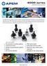4000 series Industrial resistive joysticks