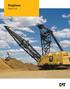 Draglines. Product Line