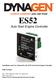ES52. Auto Start Engine Controller. Full Version. Installation and User Manual for the ES52 Auto Start Engine Controller.