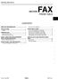 FRONT AXLE SECTION FAX CONTENTS DRIVELINE/AXLE FAX-1 SERVICE INFORMATION... 2
