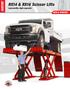 RX14 & RX16 Scissor Lifts Low-profile, high-capacity NEW & UPDATED