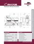 RH170B. Hydraulic Mining Excavator RH170B HYDRAULIC MINING EXCAVATOR. General Data: Features. Product Specification Sheet.