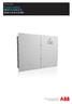 ABB solar inverters. Product manual REACT-3.6/4.6-TL (from 3.6 to 4.6 kw)