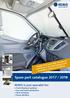 Spare part catalogue 2017 / REMIS is your specialist for: