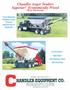 CHANDLER SIDE DISCHARGE AUGER TENDERS TRUCK OR TRAILER MOUNTED QUALITY TENDERS AND SPREADERS