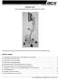 Installation Guide LiDCO Hemodynamic Monitor - Roll Stand Kit (US Version)