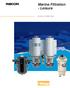 Marine Filtration - Leisure. Brochure FDRB178UK