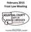 February 2015 Frost Law Meeting