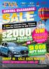 $2000 $ HURRY IN - SALE ENDS NOV 30! GIFT CARD ANNUAL CLEARANCE MINIMUM TRADE-IN ON USED VEHICLES + OR