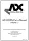 AD-120ES Parts Manual Phase 7