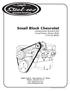Small Block Chevrolet Compressor Bracket Kit Long Pump, Driver Side (15123-VCB)