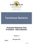 Technical Bulletin. Proposed Pedestrian Grid Procedure - Data Collection. Version 1.0. November 2010 TB 010 TB010-1