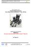 TEST REPORT FOR: Product Design Group Inc. Dory tilting manual wheelchair, 114 kg / 250 lbs