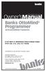 Owner smanual Banks OttoMind Programmer