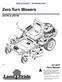 Zero Turn Mowers ZST40 & ZST P Parts Manual. Copyright 2017 Printed 12/27/17