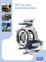 SKF hub units. Equipped with tapered roller bearings