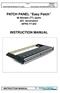 PATCH PANEL Easy Patch INSTRUCTION MANUAL