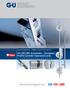 DOOR TECHNOLOGY ORDER CATALOG SECTION GU-SECURY Automatic European Profile Cylinder Operated Locks