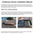 Craftsmen Carrier Installation Manual