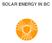 Solar Energy in BC Presenter Mr. Michel de Spot, P.Eng. About EcoSmart