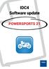 IDC4 Software update POWERSPORTS 21