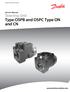 Steering Unit Type OSPB and OSPC Type ON and CN