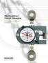 Mechanical Force Gauges. Measure tension, compression or push/pull