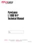 PyroLance L 1000 W-P Technical Manual