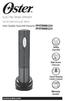 ELECTRIC WINE OPENER FPSTBW8225. Safety. How to use. Warranty. User Guide/ Guía del Usuario: FPSTBW8220.