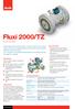 Fluxi 2000/TZ Turbine Gas Meter