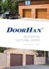 RESIDENTIAL SECTIONAL DOORS QUALITY RELIABILITY SAFETY