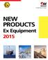 New products Ex Equipment 2015