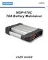 MSP-070C 70A Battery Maintainer