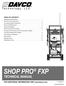 SHOP PRO FXP TECHNICAL MANUAL. FOR ADDITIONAL INFORMATION, VISIT   TABLE OF CONTENTS