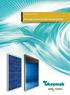 SOLAR ENERGY SYSTEMS. PV Energy Systems & Solar Thermal Systems