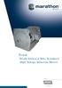 Teepak Totally Enclosed Tube Ventilated High Voltage Induction Motors. A Regal Brand.