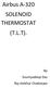 Airbus A-320 SOLENOID THERMOSTAT (T.L.T).
